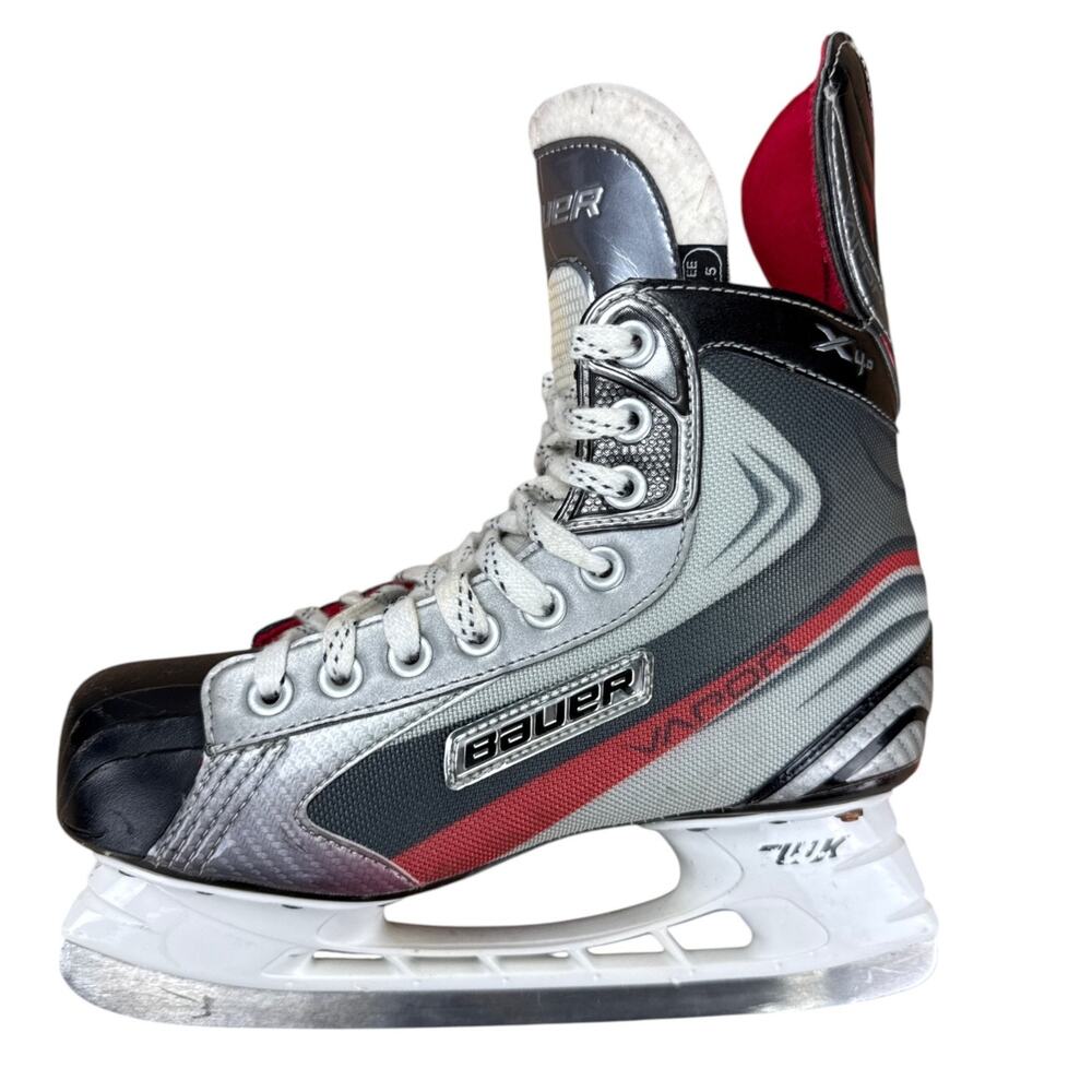 Bauer Vapor X4.0 Ice Hockey Skates Size 5.5 EE Wide Dark Grey Darkcore Gorpcore